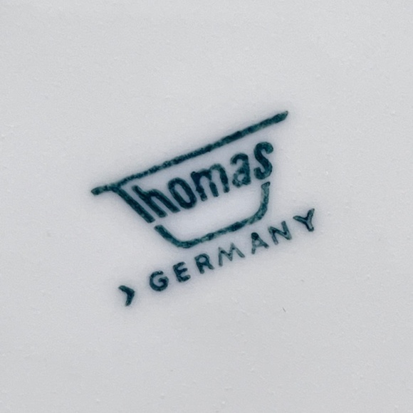 60s porcelain serving tray / Plateau en porcelaine des années 60 - Picture 5 of 6